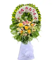 Vòng Hoa Tang Lễ 1 Tầng - Mã: I-043 - Giá: 900.000đ