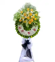 Vòng Hoa Chia Buồn – Thành Kính Phân Ưu - Mã: I-044 - Giá: 900.000đ
