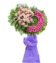 Vòng Hoa Phúng Điếu – Tiễn Biệt Bình An - Mã: I-045 - Giá: 900.000đ