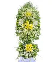 Hoa Tang Lễ Trắng – Tưởng Niệm An Yên - Mã: I-047 - Giá: 1.900.000đ