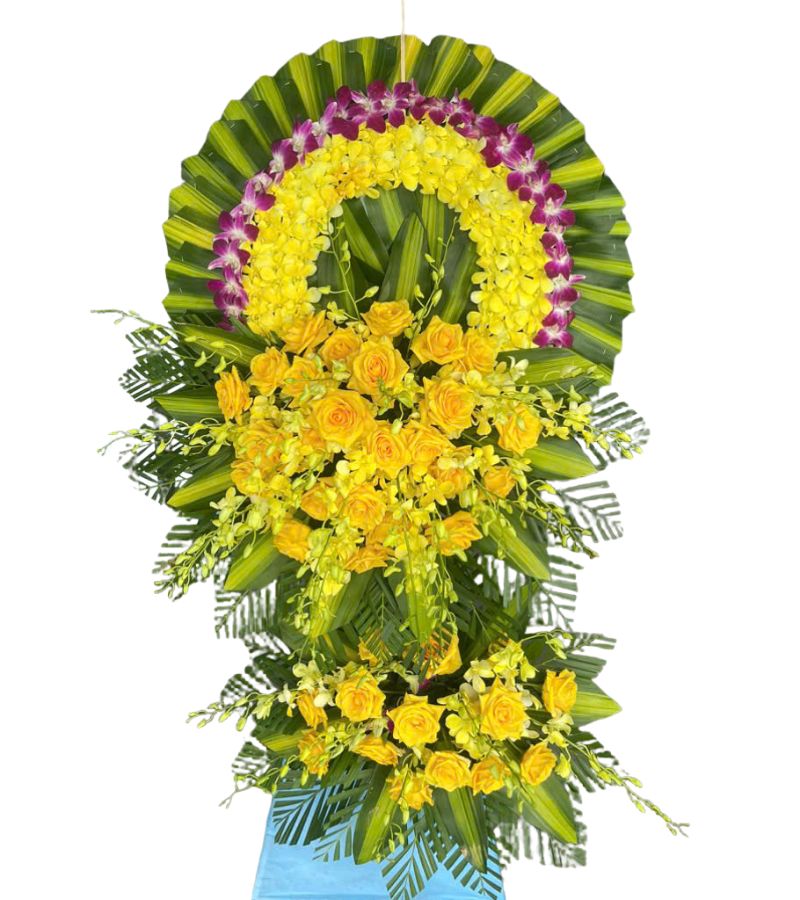 Vòng Hoa Chia Buồn Đơn Giản – Lịch Sự