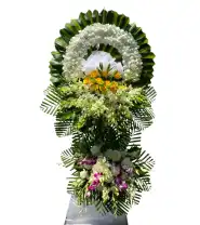 Kệ Hoa 2 Tầng Truyền Thống Kính Viếng - Mã: I-079 - Giá: 1.300.000đ