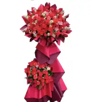 Kệ Hoa Khai Trương 2 Tầng – Đại Cát Đại Lợi - Mã: I-119 - Giá: 1.300.000đ