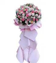 Kệ Hoa Mừng Khai Trương – Buôn May Bán Đắt