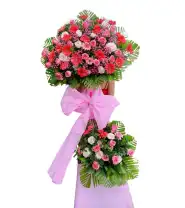 Kệ Hoa Khai Trương Giá Rẻ 2 Tầng