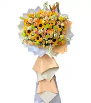 Kệ Hoa Tone Vàng – Năng Lượng Khởi Đầu