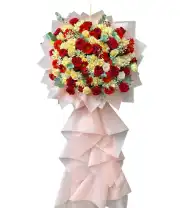 Kệ Hoa Khai Trương – Hồng Phát Trọn Năm