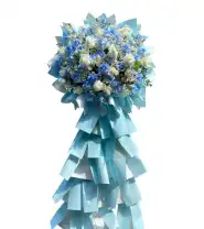 Kệ Hoa Khai Trương Tông Xanh – Bền Vững Phát Triển