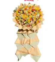 Kệ Hoa Tone Vàng – Năng Lượng Khởi Đầu