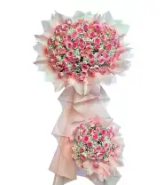 Kệ Hoa Tone Hồng Đẹp Mịn Sang Trọng - Mã: I-135 - Giá: 1.450.000đ