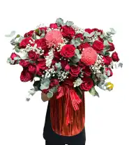 Lẵng Hoa Chúc Mừng Kỉ Niệm - Mã: I-142 - Giá: 800.000đ