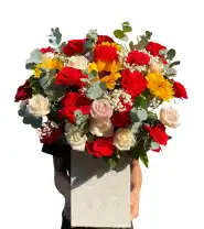 Giỏ Hoa Chúc Mừng Chúc Mừng Như Ý - Mã: I-160 - Giá: 450.000đ