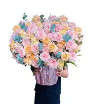 Giỏ Hoa Chúc Mừng Vững Bước Thành Công - Mã: I-167 - Giá: 800.000đ