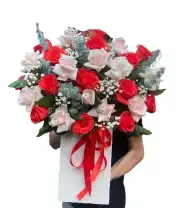 Giỏ Hoa Chúc Mừng Chúc Mừng Như Ý