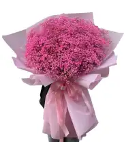 Bó Hoa BaBy Tone Hồng To Đẹp - Mã: I-190 - Giá: 1.200.000đ