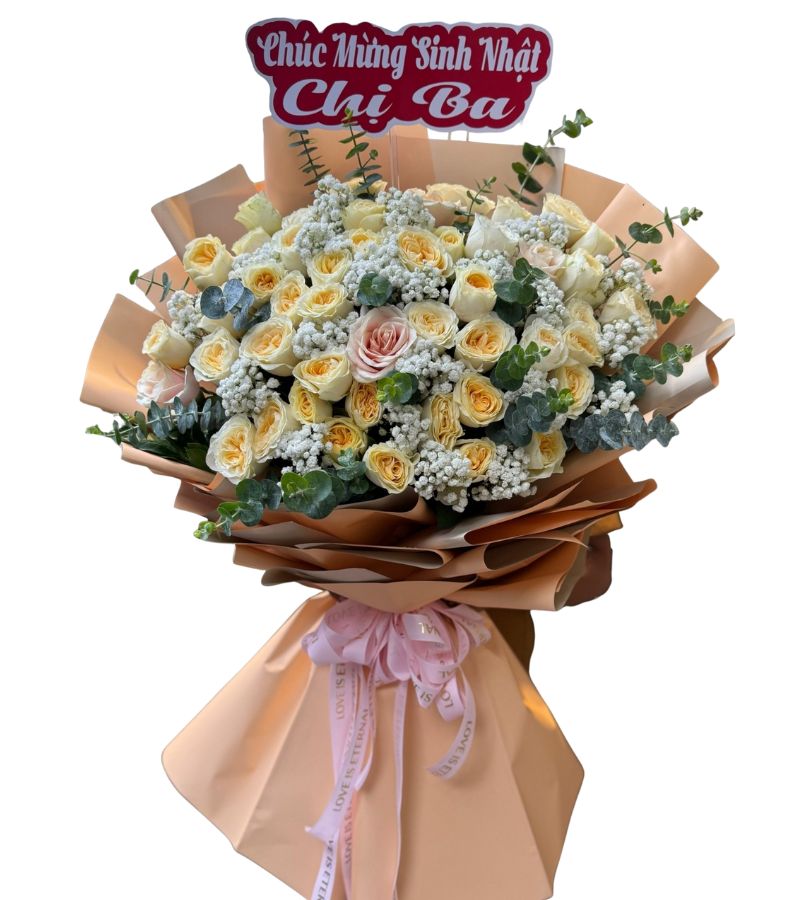 Bó Hoa Tươi Gửi Tặng Sinh Nhật