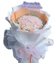 Bó Hoa Tươi Gửi Tặng Tình Yêu - Mã: I-211 - Giá: 700.000đ