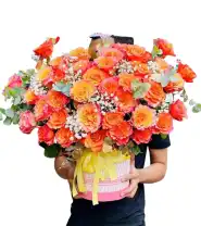 Giỏ Hoa Chúc Mừng Phát Triển Bền Vững